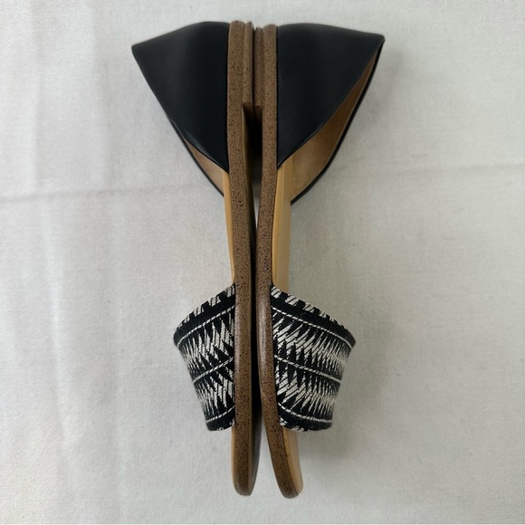 J. Crew Factory Morgan Woven D’Orsay Flats Black 6.5 - Picture 9 of 15